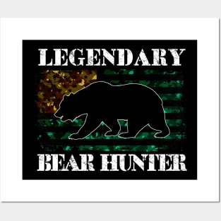 Legendary Bear Hunter Posters and Art